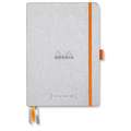 Cuaderno Rhodiarama Goalbook dots Rhodia, Plata, A5, 14,8 cm x 21 cm, 90 g/m²