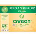 “C” à Grain. Carpeta Canson®, 24 cm x 32 cm, Paquete de 12 unidades, Satinado, 224 g/m²