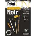 Paint On Negro Clairefontaine, A5, 14,8 cm x 21 cm, 250 g/m², 1. Bloc de 20 hojas