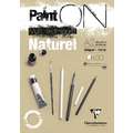 Papel Paint On Natural Clairefontaine, A2, 42 cm x 59,4 cm, 250 g/m², Bloc encolado 1 lado