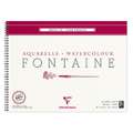 Cuaderno en espiral Fontaine - Clairefontaine 300 g/m², 30 cm x 40 cm, 300 g/m², Fin, Bloc espiral