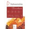 Bloc de papel acuarela trapo Hahnemühle, 12 cm x 17 cm, 275 g/m², Rugoso, Bloc encolado 4 lados