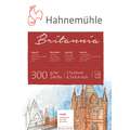 Bloc de papel blanco para acuarela Britannia Hahnemuehle, 17 cm x 24 cm, 300 g/m², Mate
