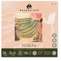Bloc Magnani Italia, 20 x 20 cm - 300 g/m², Bloque cuadrado - Italia grano fino, Mate