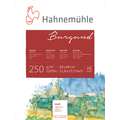 Bloc acuarela Burgund de Hahnemühle, 30 cm x 40 cm, Bloc encolado 4 lados, 250 g/m², Mate