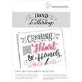 Bloque Handlettering Hahnemuehle, A5, 14,8 cm x 21 cm, 170 g/m², Satinado, Bloc encolado 1 lado 25 hojas