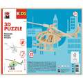 Puzzle 3D creativo Marabu KiDS, Helicóptero