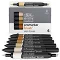 Sets de 6 marcadores Brushmarker Winsor & Newton, colores carne