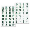 Set de 2 plantillas QBIX, A4, 21 cm x 29,7 cm, Set