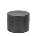 Tarros de crema vacíos negros Glorex, doble pared, 100 ml, 1 unidad
