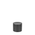 Tarros de crema vacíos negros Glorex, doble pared, 5 ml, Paquete de 2 unidades
