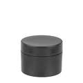 Tarros de crema vacíos negros Glorex, doble pared, 50 ml, 1 unidad