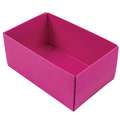 Caja regalo colorada L BuntBox, Baja tamaño L : 26,6 cm x 17,2 cm x 7,8 cm, Magenta, Baja tamaño L : 26,6 cm x 17,2 cm x 7,8 cm