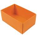 Caja regalo colorada L BuntBox, Baja tamaño L : 26,6 cm x 17,2 cm x 7,8 cm, Mandarina, Baja tamaño L : 26,6 cm x 17,2 cm x 7,8 cm