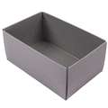 Caja regalo colorada L BuntBox, Baja tamaño L : 26,6 cm x 17,2 cm x 7,8 cm, Pizarra, Baja tamaño L : 26,6 cm x 17,2 cm x 7,8 cm