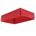 Caja regalo colorada L BuntBox, Tapa tamaño L, Rubí, Tapa tamaño L