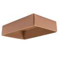 Caja regalo colorada L BuntBox, Tapa tamaño L, Tabaco, Tapa tamaño L