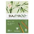 Bloc Bamboo Clairefontaine, A5, 14,8 cm x 21 cm, 250 g/m²