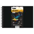 Paint On Negro Clairefontaine, A5, 14,8 cm x 21 cm, 250 g/m², 2. Bloc con espiral 30 hojas