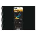 Paint On Negro Clairefontaine, A4, 21 cm x 29,7 cm, 250 g/m², 2. bloc con espiral 30 hojas