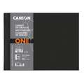 Canson - Cuaderno de Esbozo Cosido One, 27,9 cm x 21,6 cm, Fin, 100 g/m², Cuaderno de bocetos