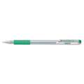 Roller gel metalizado Pentel , Verde
