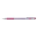 Roller gel metalizado Pentel , Rosa