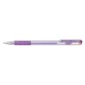 Roller gel metalizado Pentel , Violeta