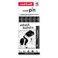Sets temáticos de 5 rotuladores Uni-Pin, Set Manga Shonen