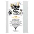 Comic Book Clairefontaine, A6, 10,5 cm x 14,8 cm, 220 g/m², Liso, Cuaderno de bocetos