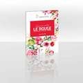 Le Rouge - 325 g/m², 30 cm x 40 cm, 325 g/m², Fin, Bloc encolado 4 lados