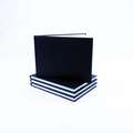 Cuaderno de bocetos Black Cloth Seawhite of Brighton, A5, 14,8 cm x 21 cm, 92 páginas / 46 hojas, 140 g/m², Paisaje