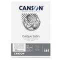 Rollo calco Canson, A4, 21 cm x 29,7 cm, A4 - 21 x 29,7 cm, Bloc encolado 1 lado 50 hojas