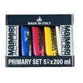 Set de pinturas acrílicas finas Acrilico Maimeri, 5 x 200 ml, Set