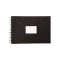 Cuaderno de viaje con espiral para acuarela Clairefontaine, A4, 21 cm x 29,7 cm, 300 g/m², Fin, negro