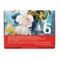 Sets de acuarela granulante HWC Artists' Watercolour™ Holbein, 6 tubos de 5 ml, Flowers, Set