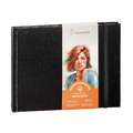 Cuaderno acuarela con bordes deshilachados Hahnemühle, 20,5 xm x 15,3 cm, 250 g/m²