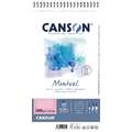 Hojas Montval Canson, 16 cm x 28,4 cm, 300 g/m², Satinado