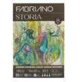 Papel de dibujo Storia Fabriano, 18 cm x 26 cm, 180 g/m², Bloc encolado 1 lado 30 hojas