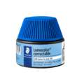 Recarga de tinta para marcadores Lumocolor Correctable Staedtler, Azul, 20 ml