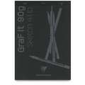 Graft It 90 g/m² de Clairefontaine (papel blanco), Negro, A6, 10,5 cm x 14,8 cm, 90 g/m²