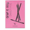 Graft It 90 g/m² de Clairefontaine (papel blanco), Rosa, A6, 10,5 cm x 14,8 cm, 90 g/m²