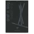Graft It 90 g/m² de Clairefontaine (papel blanco), Negro, A4, 21 cm x 29,7 cm, 90 g/m²
