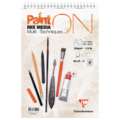 Papel Paint’On multi-técnicas Clairefontaine, Bloc espiral, A3, 29,7 cm x 42 cm, 250 g/m²