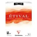 Papel acuarela Etival Clairefontaine 	, A4 21 x 29,7cm - 300g/m² - Bloc de 10 hojas, A4, 21 cm x 29,7 cm, Bloc encolado 1 lado