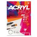 Bloc Acrylpad Clairefontaine, A5 - 14,8 x 21 cm, 285 g/m²