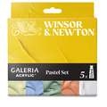 Sets temáticos de 5 colores acrílico Galeria Winsor & Newton, pasteles