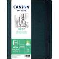 Cuaderno con espiral 1557 Art Book de Canson, 21,6 cm x 27,9 cm, Fin, 120 g/m²