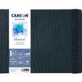Cuaderno de acuarela con tapa dura Montval Art Book Canson, 27,9 cm x 21,6 cm, Bloc encolado 1 lado, Fin