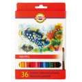 Estuche de lápices de colores acuarelables Pescado Koh-I-Noor, Set